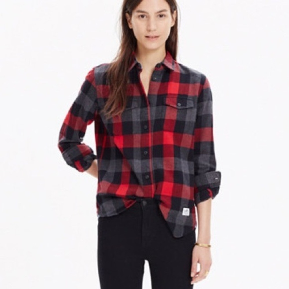 Madewell x Penfield Flannel Shirt